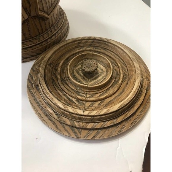 Vintage Midcentury Brown Ice bucket - Picture 2 of 5